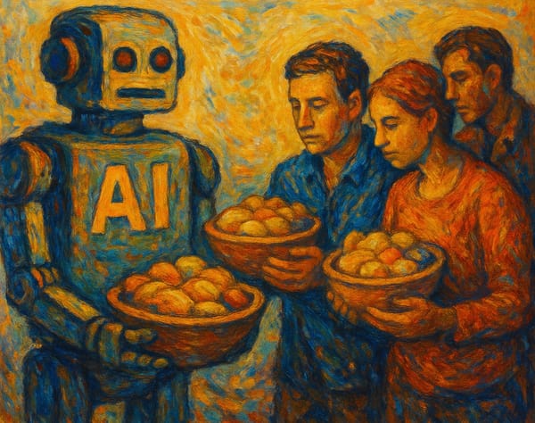 When AI Works but Humans Consume: The Real Structure of the Future Economy